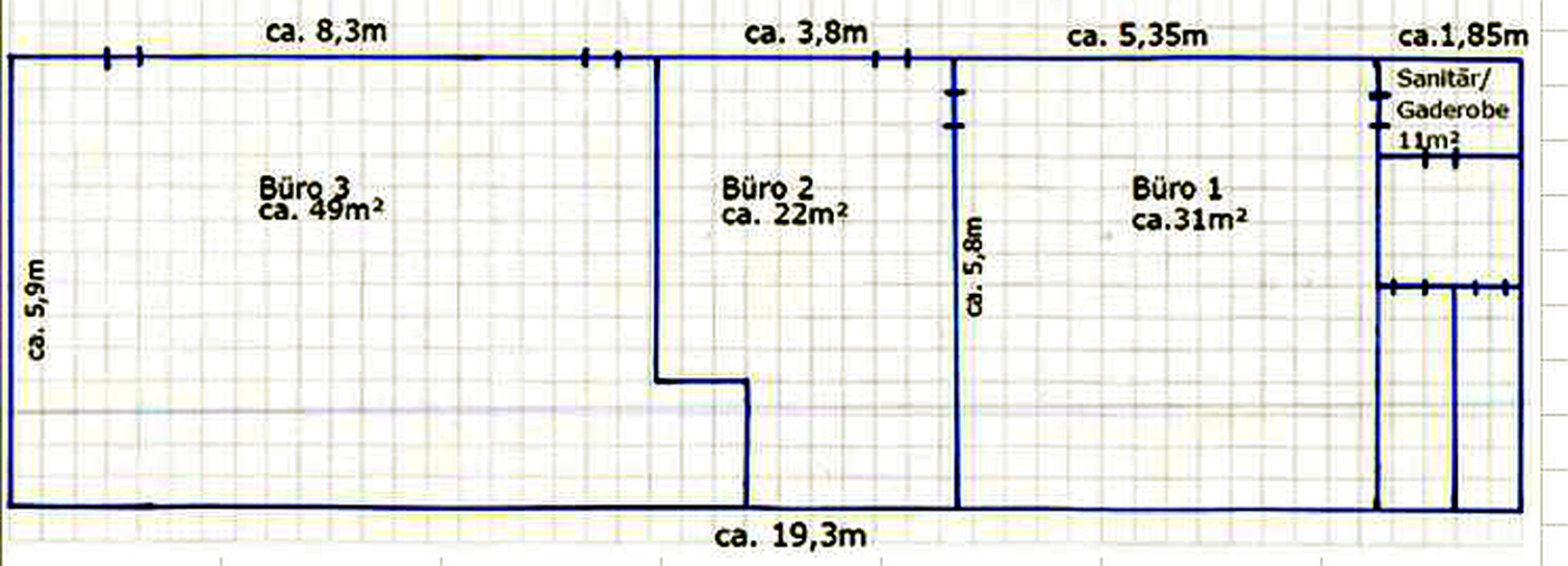 Grundriss Erdgeschoss